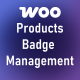 Woocommerce Badge Management